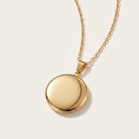Thumbnail for Round Photo Locket Necklace