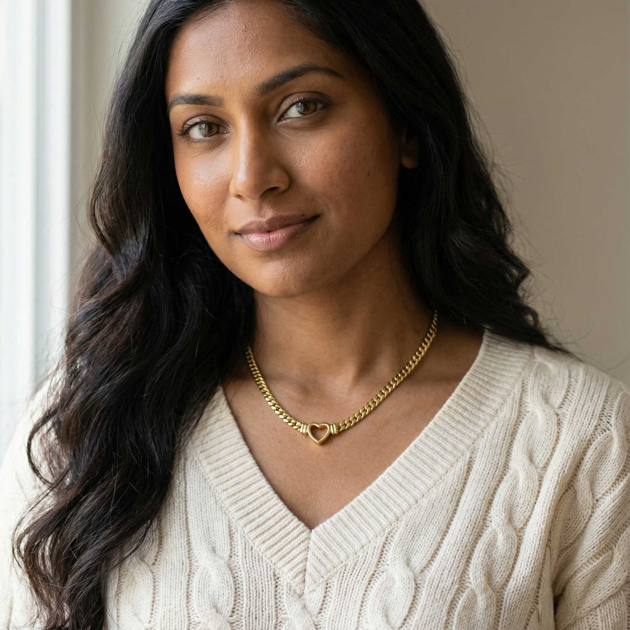 Vali Heart Choker Necklace