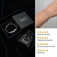 Thumbnail for Crystal Flower Bracelet