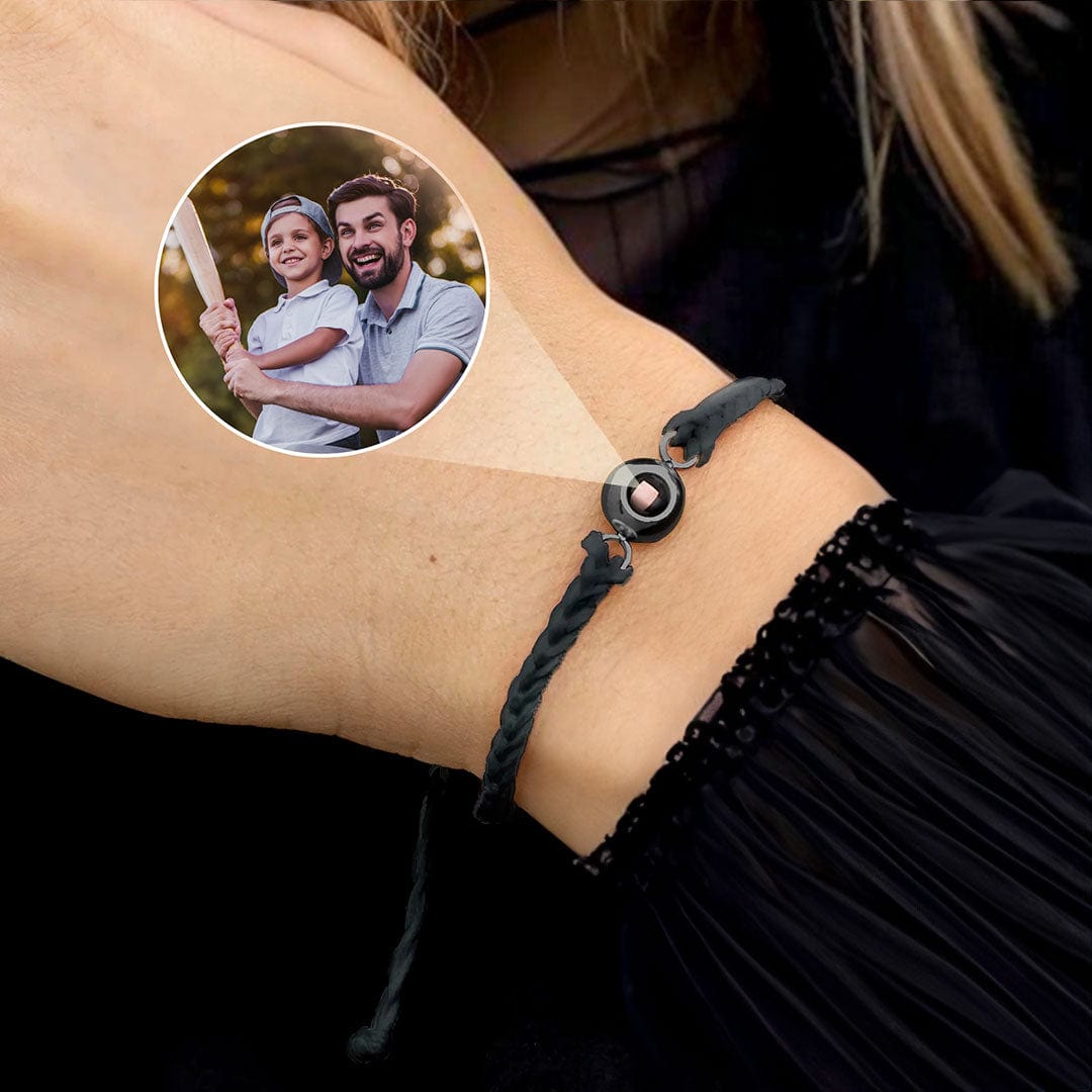 Circle Photo Bracelet