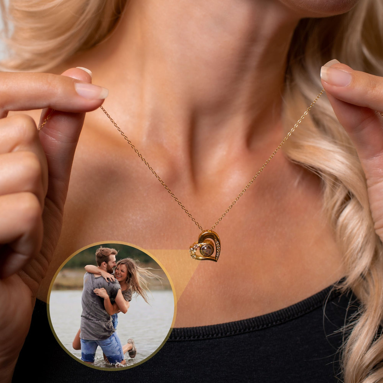 Girlfriend Photo Necklace