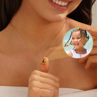 Thumbnail for Heart Photo Necklace