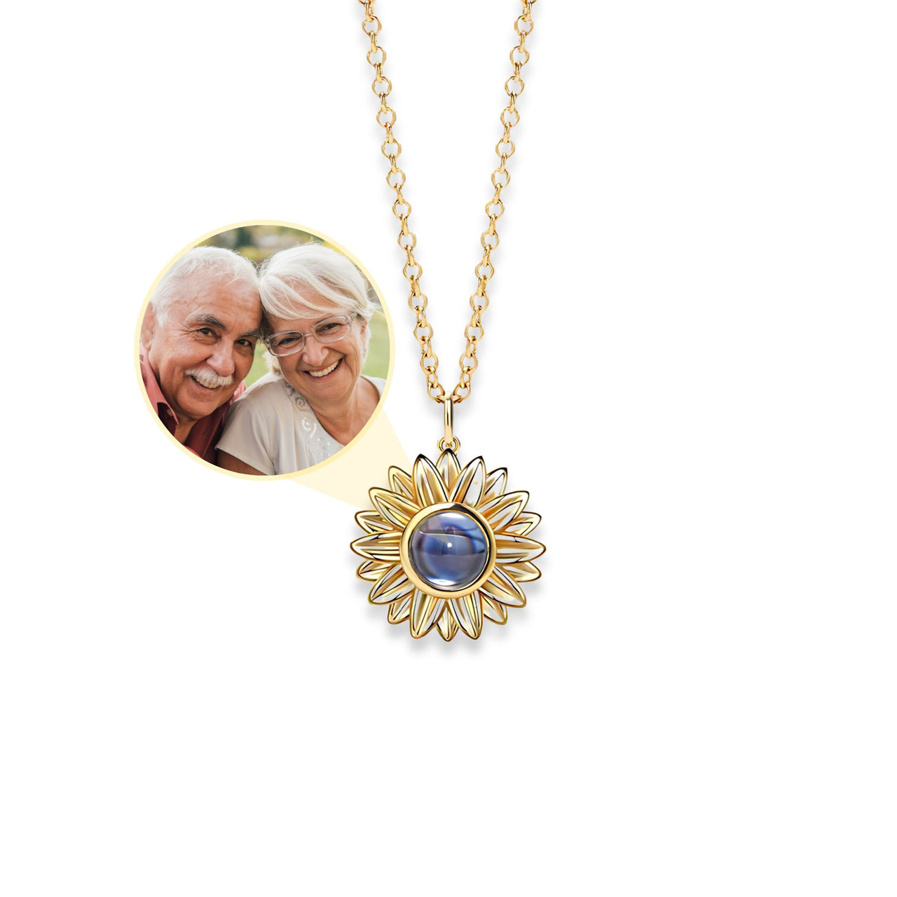 Collier Photo Sunflower