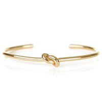 Thumbnail for Knotted Cuff - Knotted Bracelet for Woman - Brother & Sisters Bracelet Gold Brother & Sisters